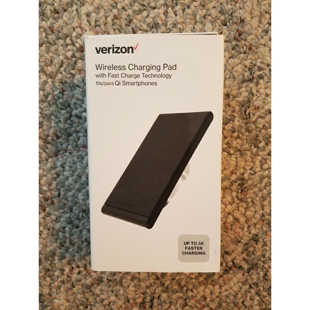 VERIZON WIRELESS FAST CHARGING PAD STAND W/ QI ENABLED VZW4COIL-WC SAMSUNG